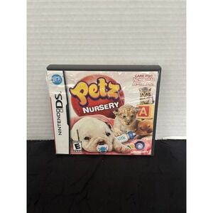 Nintendo DS 2010 Petz Nursery 2 Complete Game W/ Box & Manual Tested